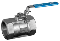 A-T Controls Ball Valve, 10 Series