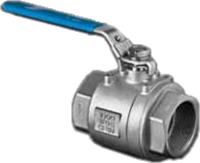 A-T Controls Manual Ball Valve, 20 Series