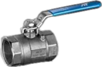 A-T Controls Manual Ball Valve, 21C Series