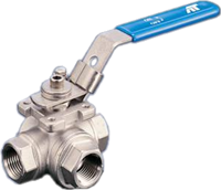 A-T Controls Manual Ball Valve, 38 Series