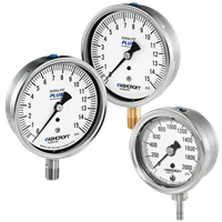 Ashcroft Stainless Steel Case Gauge, 1009 Duralife