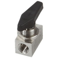 Bifold Single Isolation Ball Valve (Panel Mount), BV01