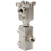 Bifold Pilot Operated Direct-Acting Solenoid Valve, SPR-08 3/2
