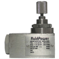 Bifold Excess Flow Check Valves (Hydraulic), Type EFCV