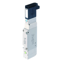 Burkert 5/2 and 5/3-Way Solenoid Valve, 0461