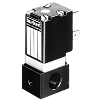 Burkert 2/2-Way Miniature Solenoid Valve, 201