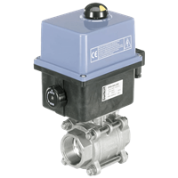 Burkert Electric Rotary Actuator, 8804 Stainless Steel