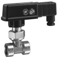 Burkert Fluid Control Systems Flow Control Switch - Normally Open or Normally Closed Contact, Type TCQ001