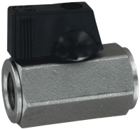 Dwyer Mini Stainless Steel Ball Valve, Series SMV2