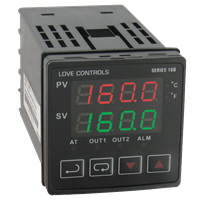 Dwyer 1/16 DIN Temperature/Process Controller, Series 16B