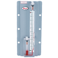 Dwyer Durablock Solid Plastic Stationary Gauge, Series 200 & 300