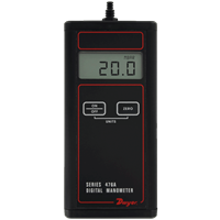 Dwyer Single Pressure Digital Manometer, Series 476A & 478A