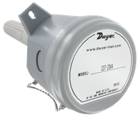 Dwyer Carbon Dioxide/RH/Temperature Transmitter, Series CDTR