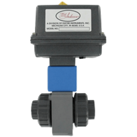 Dwyer Plastic Automated Ball Valve, Series PBV