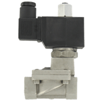 Dwyer Stainless Steel Solenoid Valve, 2-Way Guided NO, Series SSV-S