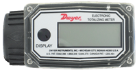 Dwyer Electronic Totalizing Meter, Series TTM