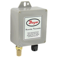 Dwyer Weather-Resistant Humidity/Temperature Transmitter, Series WHT