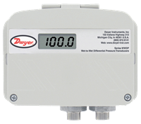 Dwyer Differential Pressure Transmitter, Series WWDP