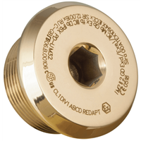 Redapt Metallic Dome Head (Exde) Stopping Plug, PDU Series