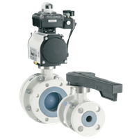 Neotecha Model NTB/NTC Lined Ball Valve