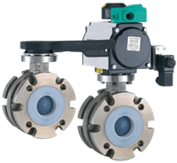 Neotecha Model SNB/SNC, Lined Ball Valve