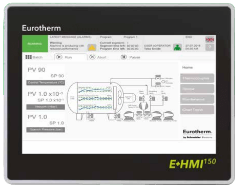 Eurotherm Touch Screen Panel for E+PLC400, E+HMI150