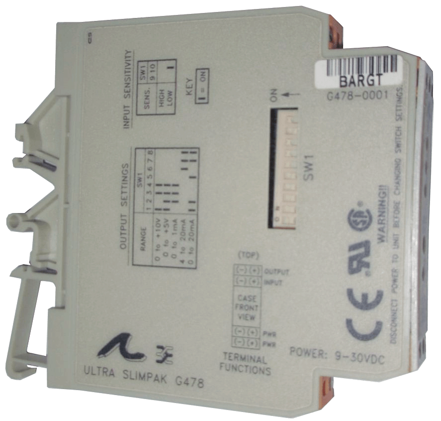 Eurotherm Frequency Input, Field Configurable Isolator, G478-0001