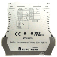 Eurotherm DC Powered RTD Input Isolating Signal Conditioner, WV418