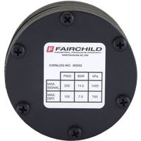 Fairchild Pneumatic Low Pressure Selector Relay, Model 90