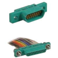 ITT Cannon Micro-D Metal Shell Connector, 83513-Style