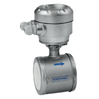 Krohne Electromagnetic Flow Sensor, OPTIFLUX 5000 Sandwich