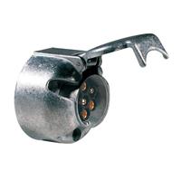 Littelfuse Aluminum Body Round Socket, 7 Pole 12V Series