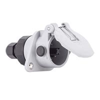 Littelfuse 7 Pole Socket and Plug for Charging System, Greycon Socket Plug Series