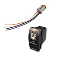 Littelfuse Low Voltage Disconnect Accessory Series Wiring Harness and Rocker Switch for LVD