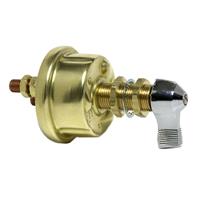 Littelfuse SPST Single Pole Brass Body Marine Battery Switch, M-284 Series