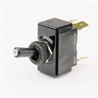 Littelfuse 25 A Lighted Tip Marine Grade Toggle Switch, M-54111 Marine Series