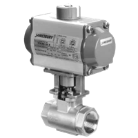 Metso Jamesbury Threaded End Ball Valve, Eliminator