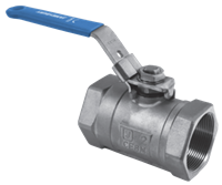 Metso Jamesbury Screwed NPT Ball Valve, Series 33R