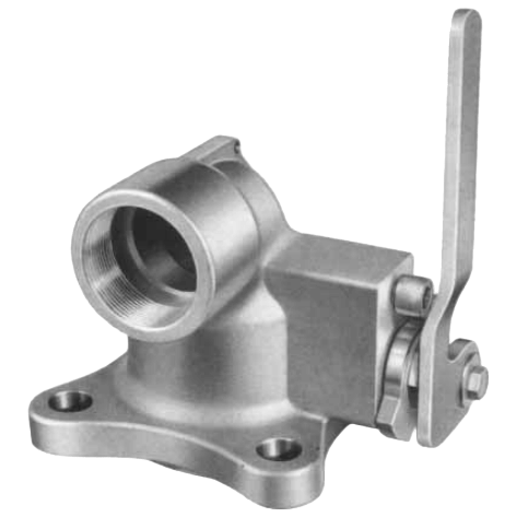 Metso Jamesbury Full-Port Angle Ball Valve, Series 6RA3