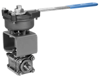 Metso Jamesbury Spring Return Handle, Torq-Handle