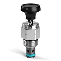 Parker Hannifin 2 Position, 2-Way Normally Closed Poppet Type Manual Valve