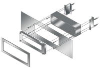 Precision Digital PDA6504 Series Mounting Kit