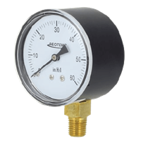 Reotemp General Purpose Low Pressure Gauge, Series PC25