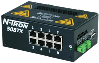 Red Lion Industrial Ethernet Switch, 508TX-A