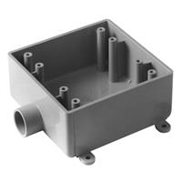 T & B Carlon Two-Gang 2FSE Box, E9802