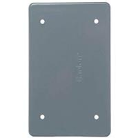 T & B Carlon Non-metallic Single-Gang Gray FS Box Cover, E980CN-CAR