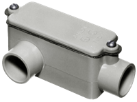 T & B Rigid Non-Metallic Conduit Body, Carlon Type LR