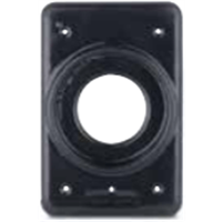 T & B Ocal Round Flush Receptacle Cover, DS21