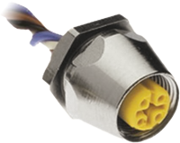 Turck M12 eurofast Receptacle with Leads