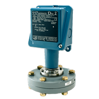 United Electric Pressure Switch, 117 Series Type H117K Models 540 to 543